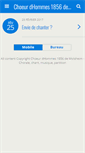 Mobile Screenshot of choeur1856-molsheim.com